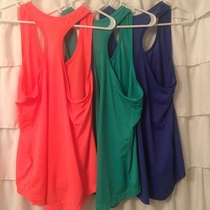 Zella Tops - Zella Racer Back Tank Tops, SET OF 3!!! Zella Tops - Zella Racer Back Tank Tops, SET OF 3!!!